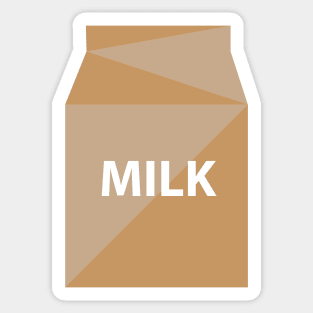 Chocolate Milk Sticker